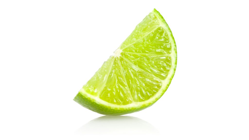 a tasty slice of lime