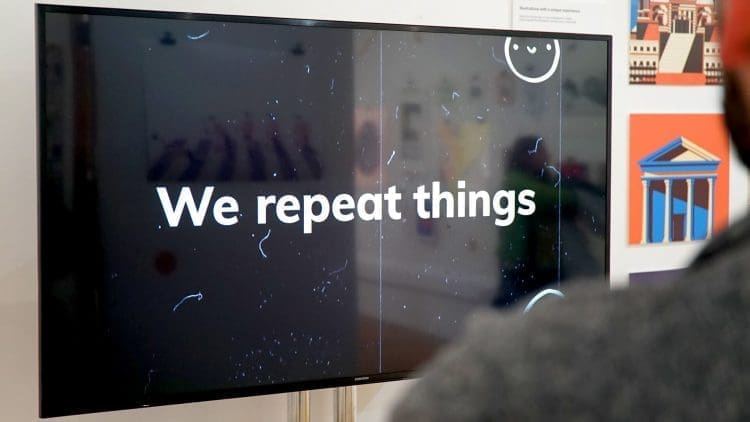 Screenshot of LOOP vid