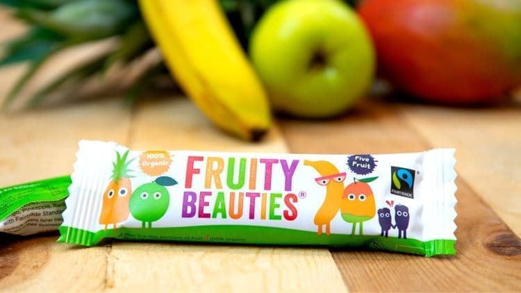 Fruity Beauties Bar on table