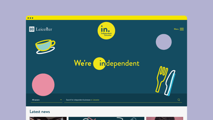 Independent and BID Leicester website