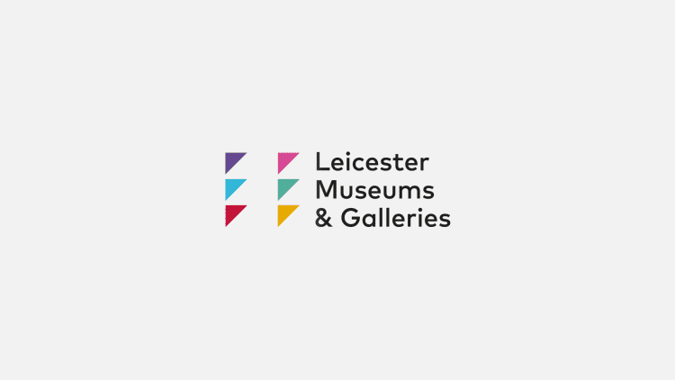leicester museums & galleries umbrella brand logo