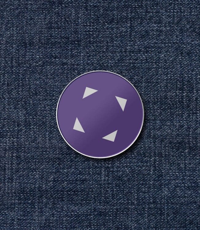 A Leicester museum badge