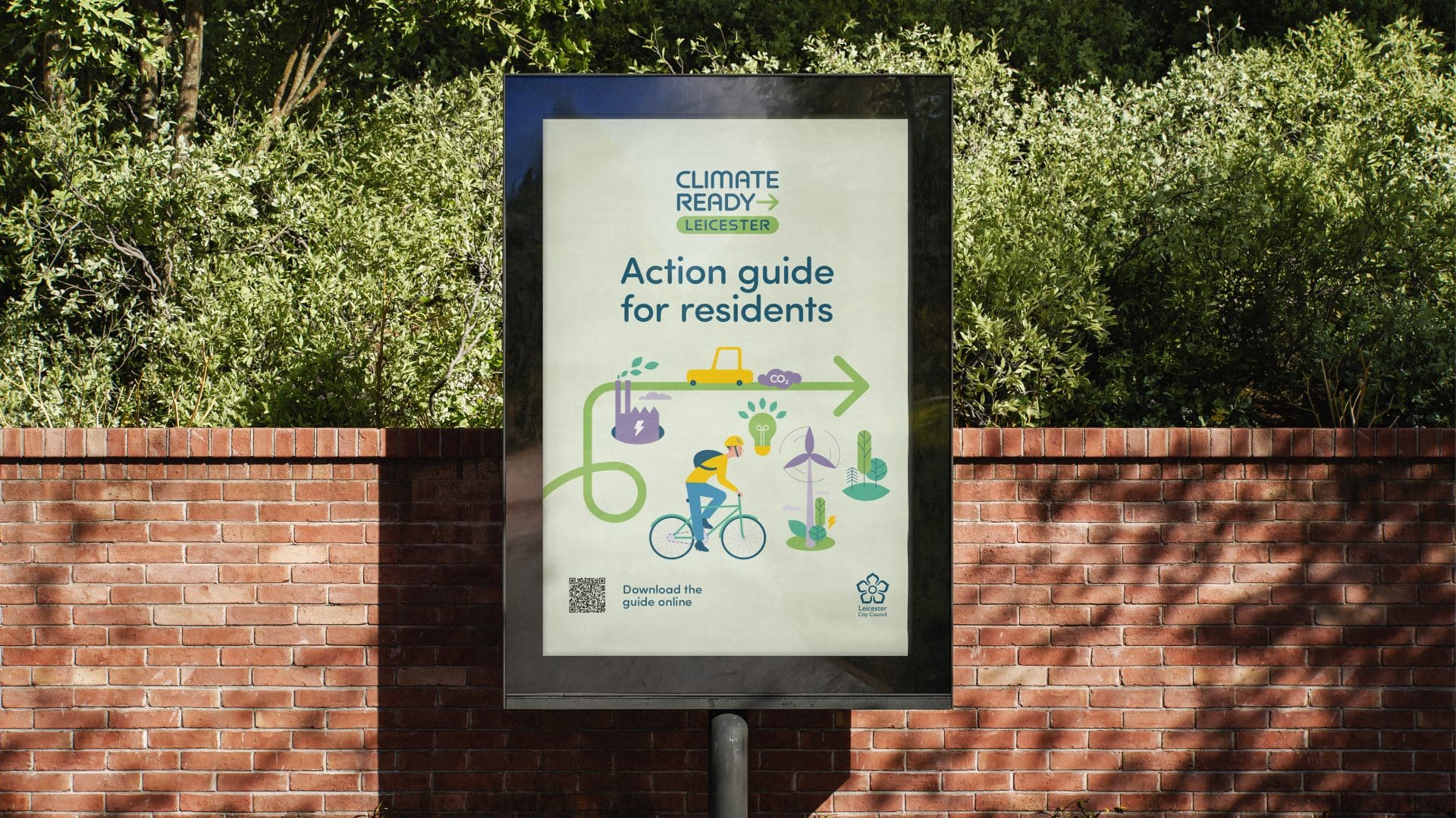 Climate Ready Leicester poster