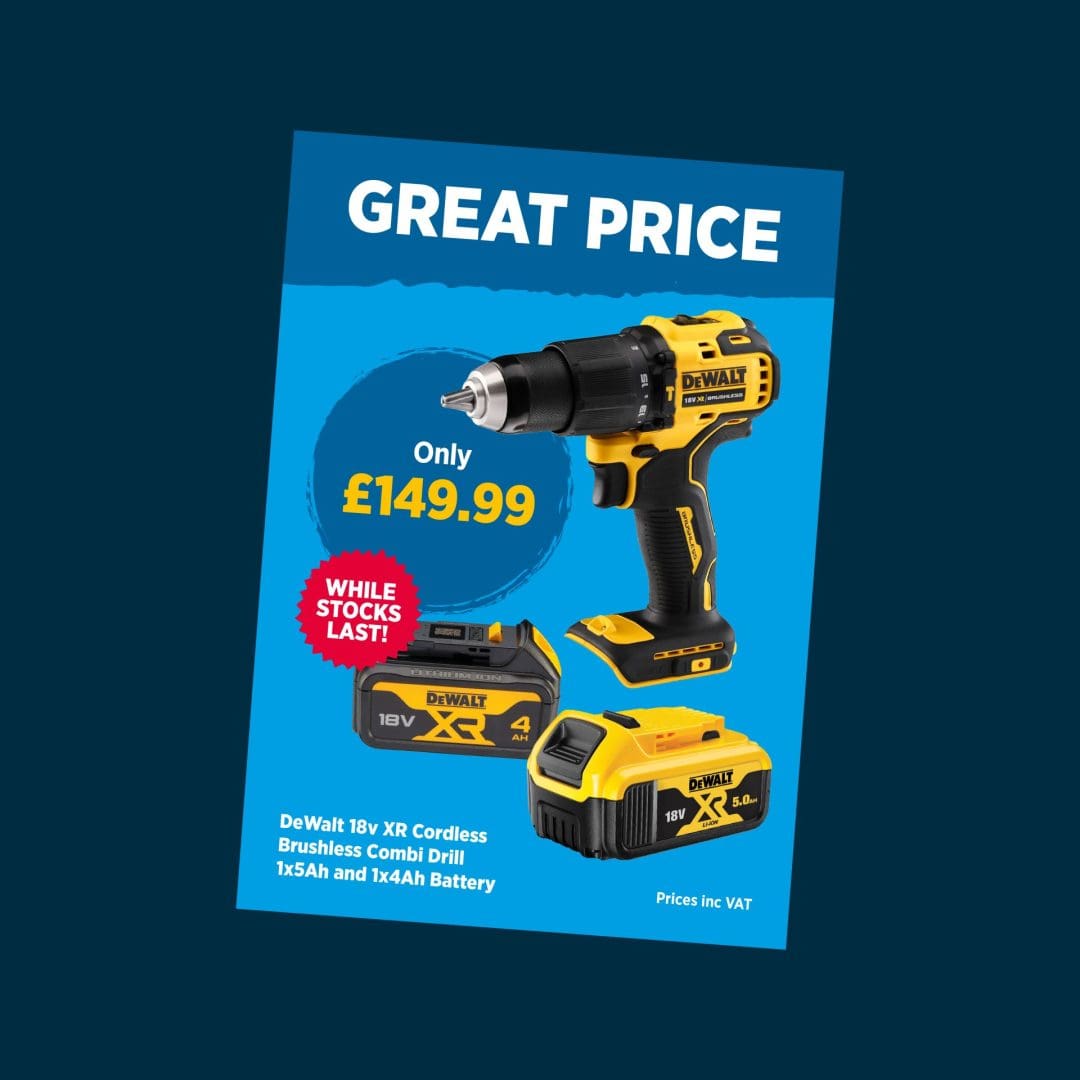 Leyland point of sale discount promotion poster