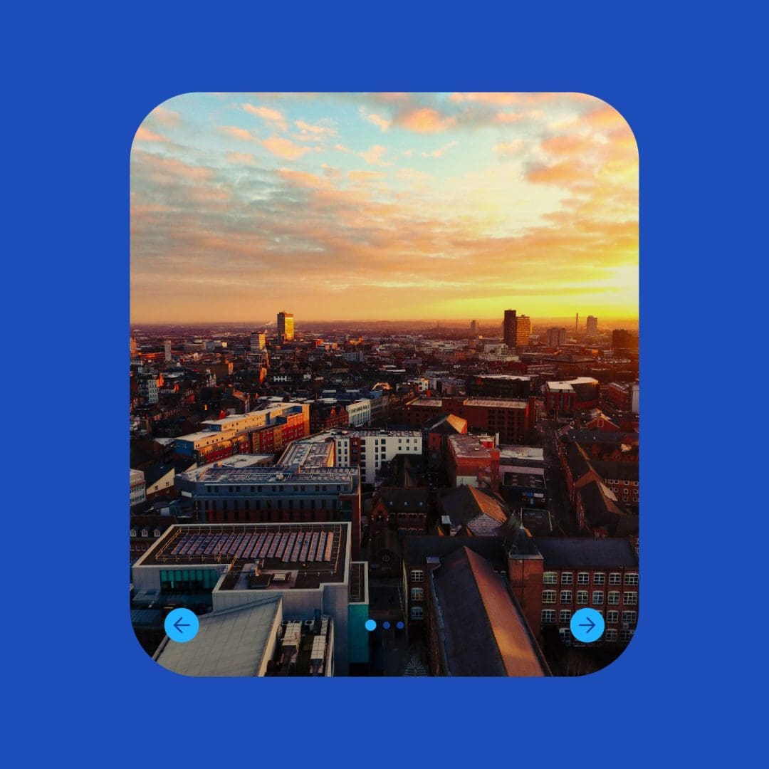 Lowe Electrical website details showing image slider